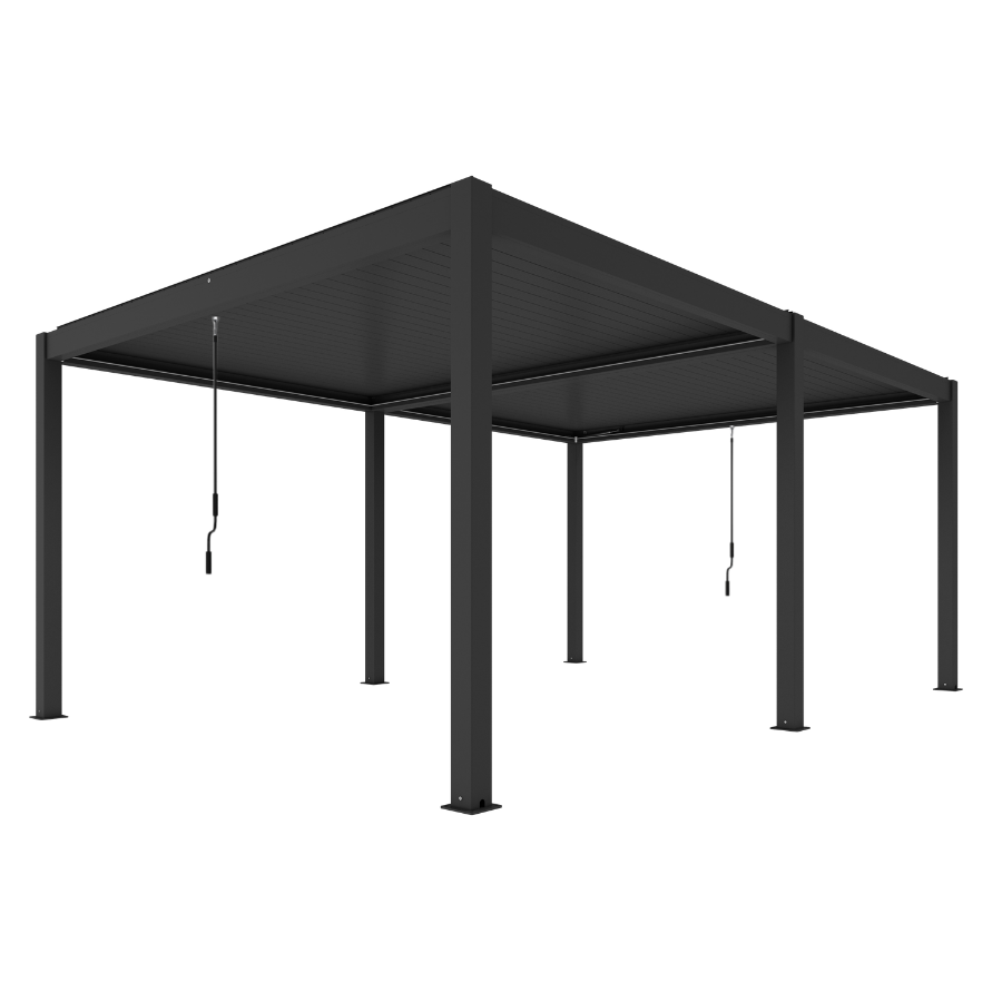 (6×3) Stogo lamelės Antracito